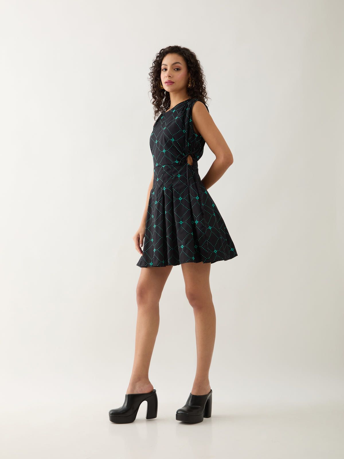 RAVEN DRESS - BLACK - image 2