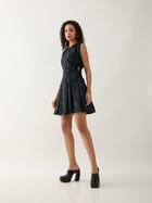 RAVEN DRESS - BLACK view 5