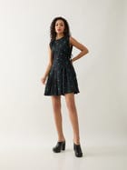 RAVEN DRESS - BLACK view 6