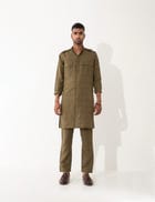 CARTER KURTA SET  - BROWN view 2