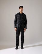 Tony Multi Panel Blazer Look - Black view 1