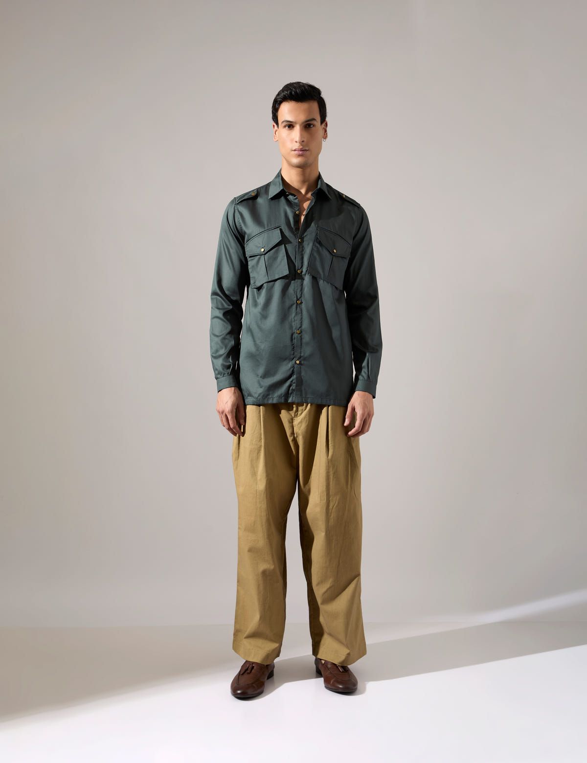 Reva Shirt  - Forest - Look - image 1