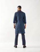 BLAKE CATKIN KURTA - NAVY view 5