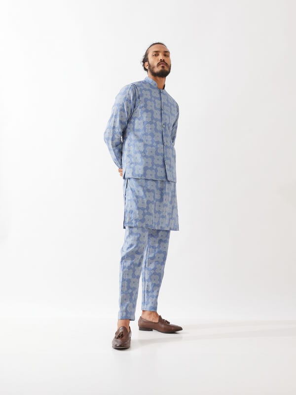 SON OF A NOBLE - SNOB — ARLO FLORA BANDI LOOK - BLUE