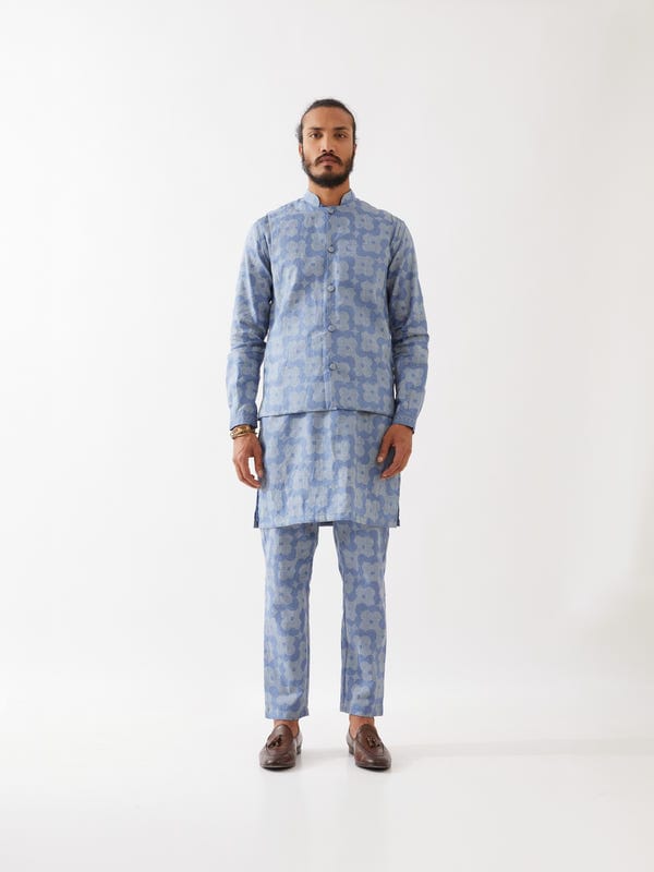 SON OF A NOBLE - SNOB — ARLO FLORA BANDI LOOK - BLUE