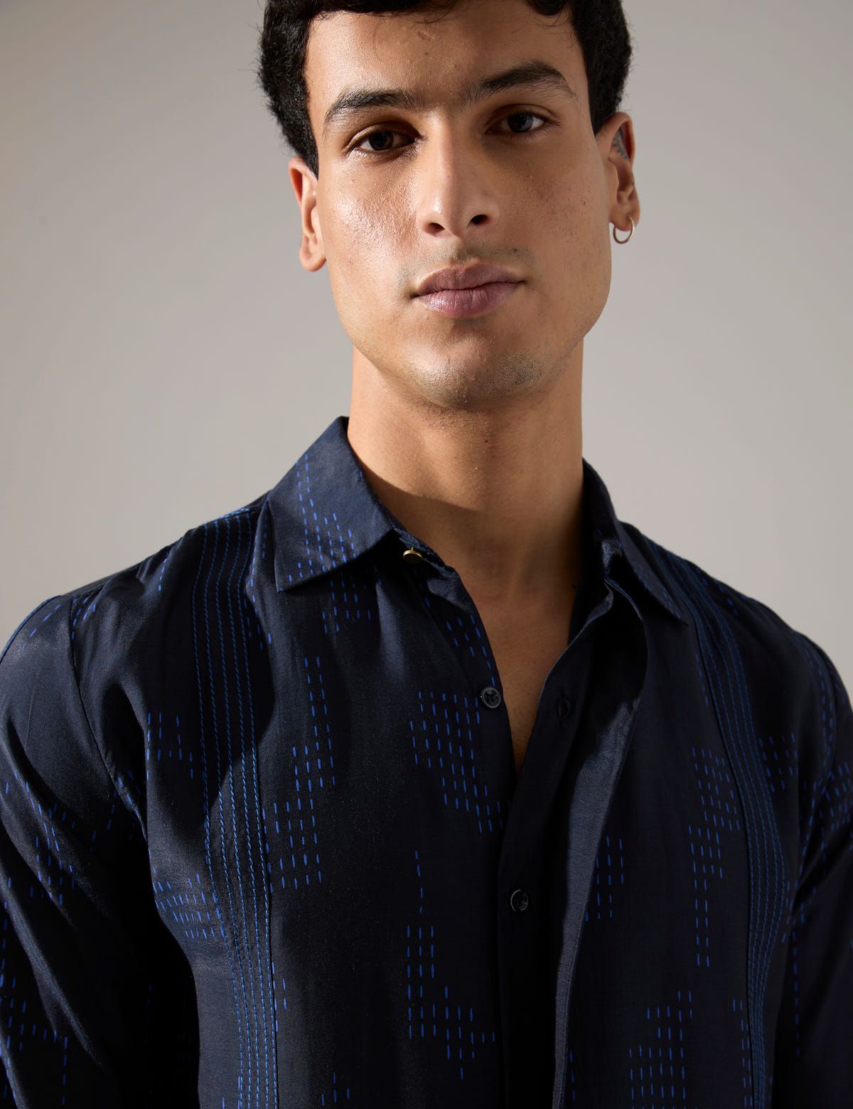 Bryce Dash Kurta Set - Navy - image 6