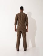 AARIS BIAS SHIRT SET - BROWN view 5