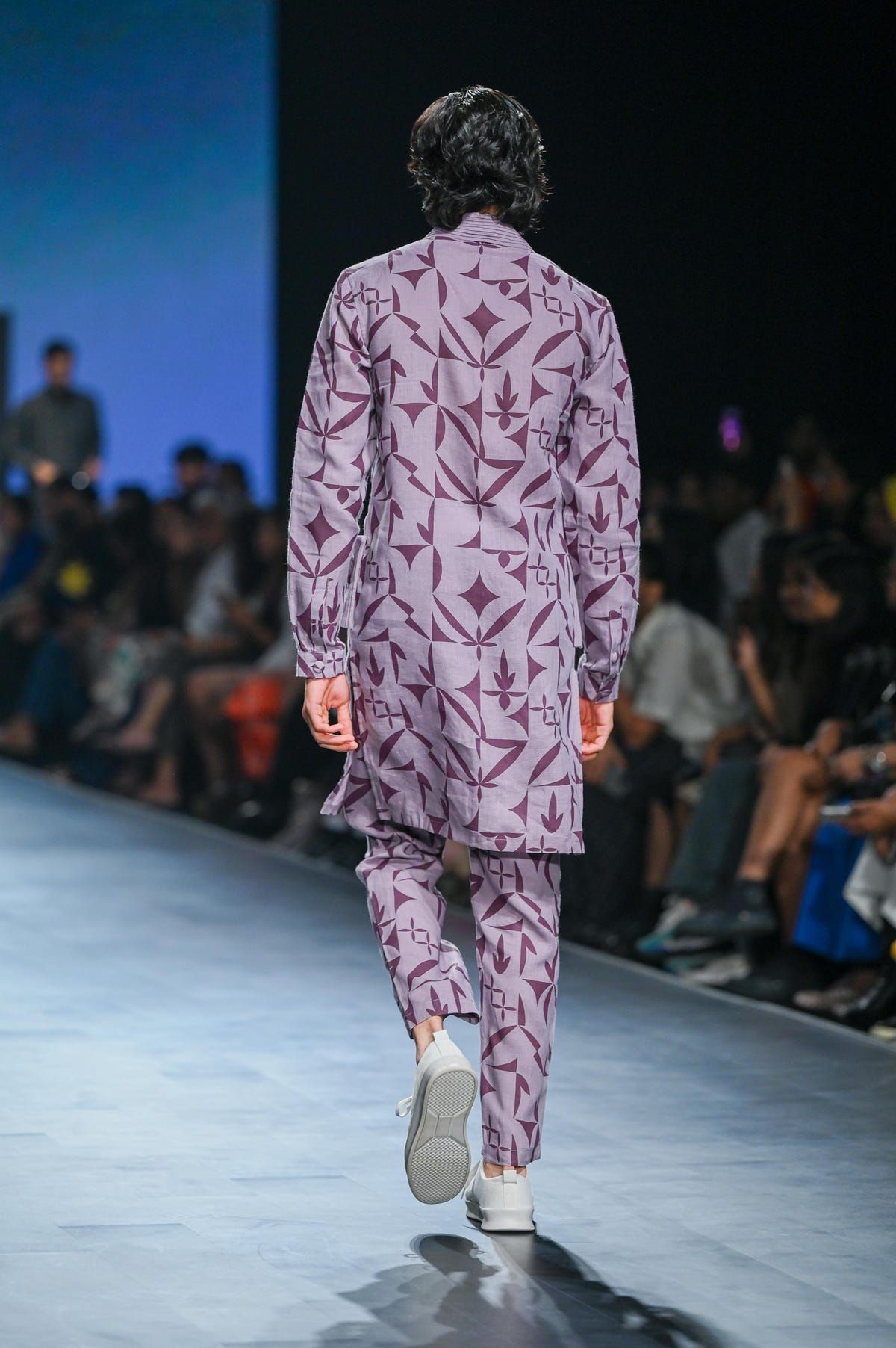 DARSHAN STENCIL LOOK - PURPLE - image 3