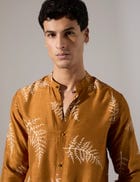 Sebastian Fern Kurta Set - Mustard view 6