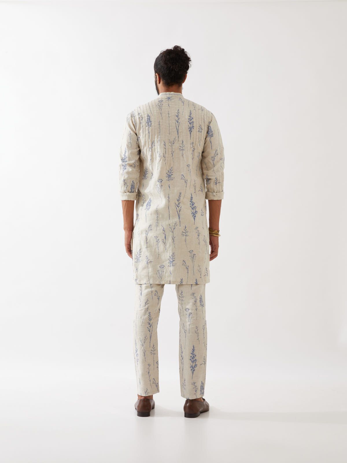 DECLAN BOTANICA KURTA SET - IVORY - image 5