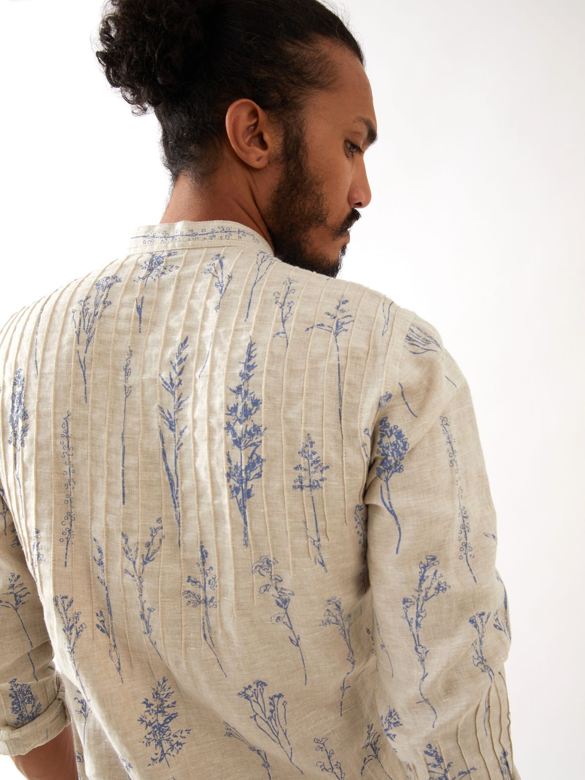 DECLAN BOTANICA KURTA SET - IVORY - image 6