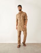 CAI CLOVER SHIRT SET - KHAKI view 5