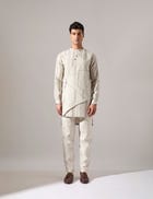 Caivs Riplee Kurta set - Ivory view 1