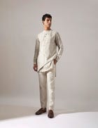 Caivs Riplee Kurta set - Ivory view 5