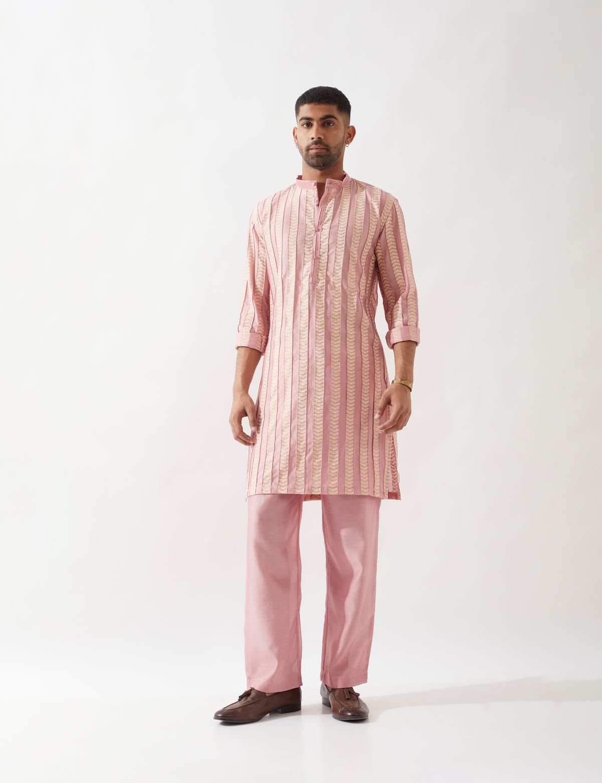 TISON CATKIN KURTA SET - PINK - image 5