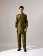 Hayden Kurta Set - Olive view 1