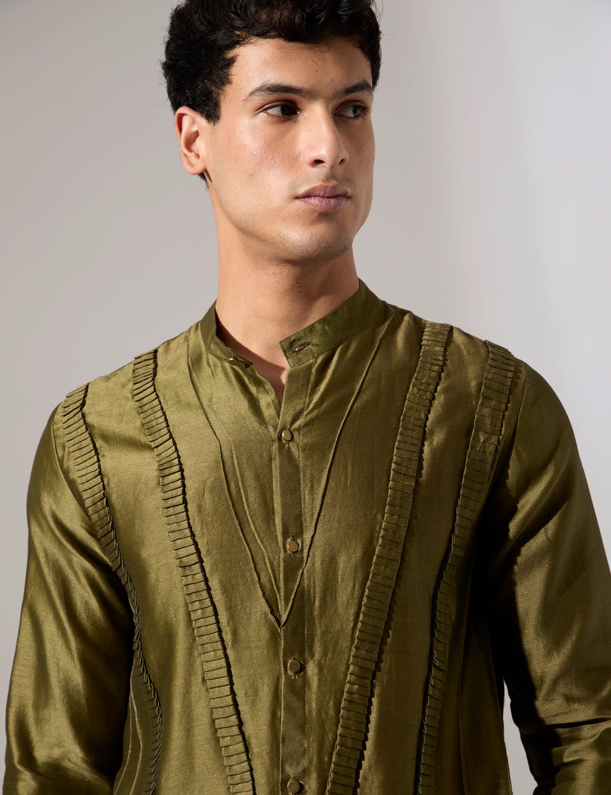 Hayden Kurta Set - Olive - image 5