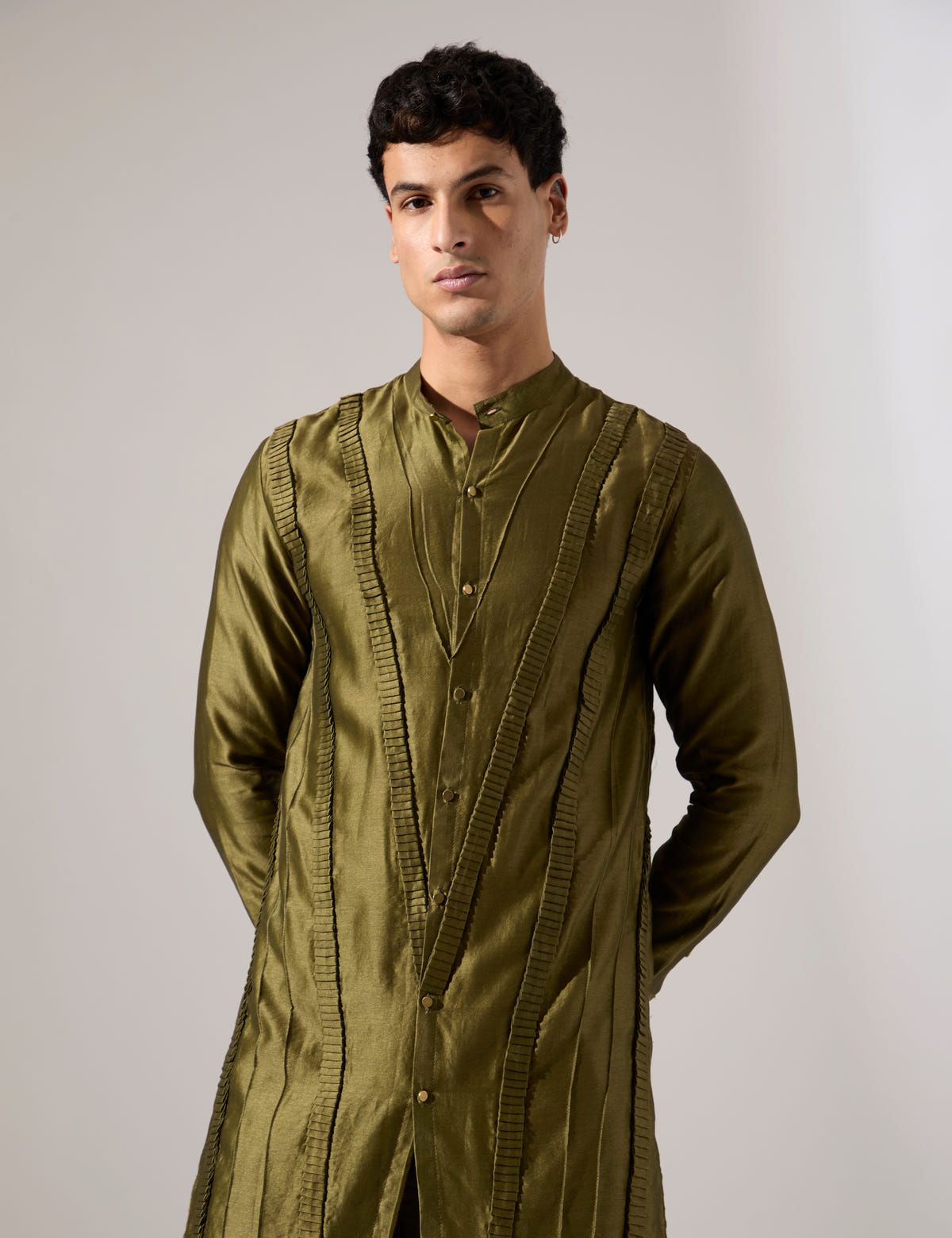 Hayden Kurta Set - Olive - image 6