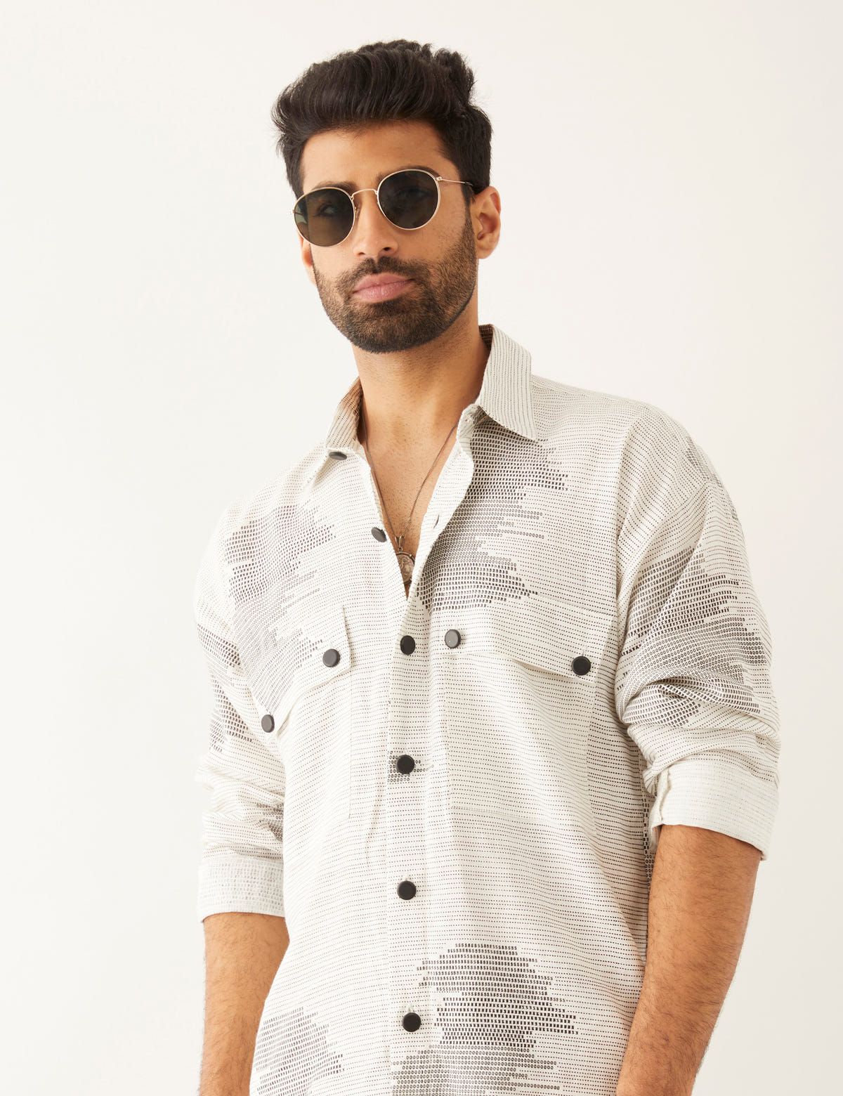 CAI - BINARY - SHIRT - WHITE - image 5