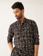 HALLES - FUZZ - KURTA - BLACK view 1