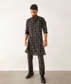 HALLES - FUZZ - KURTA - BLACK view 5