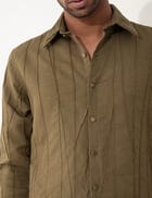 KENSHI SHIRT SET - BROWN view 7
