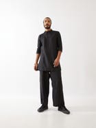JACE KURTA - BLACK view 1