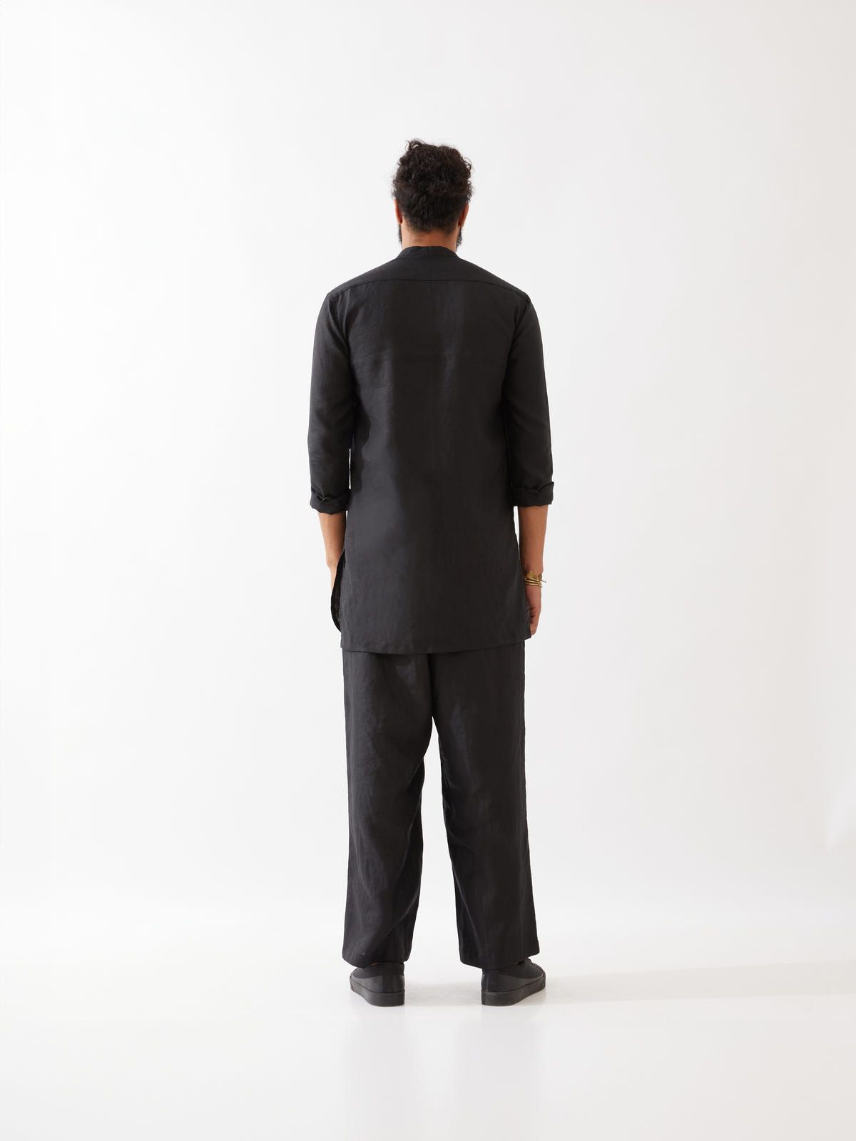 JACE KURTA - BLACK - image 4