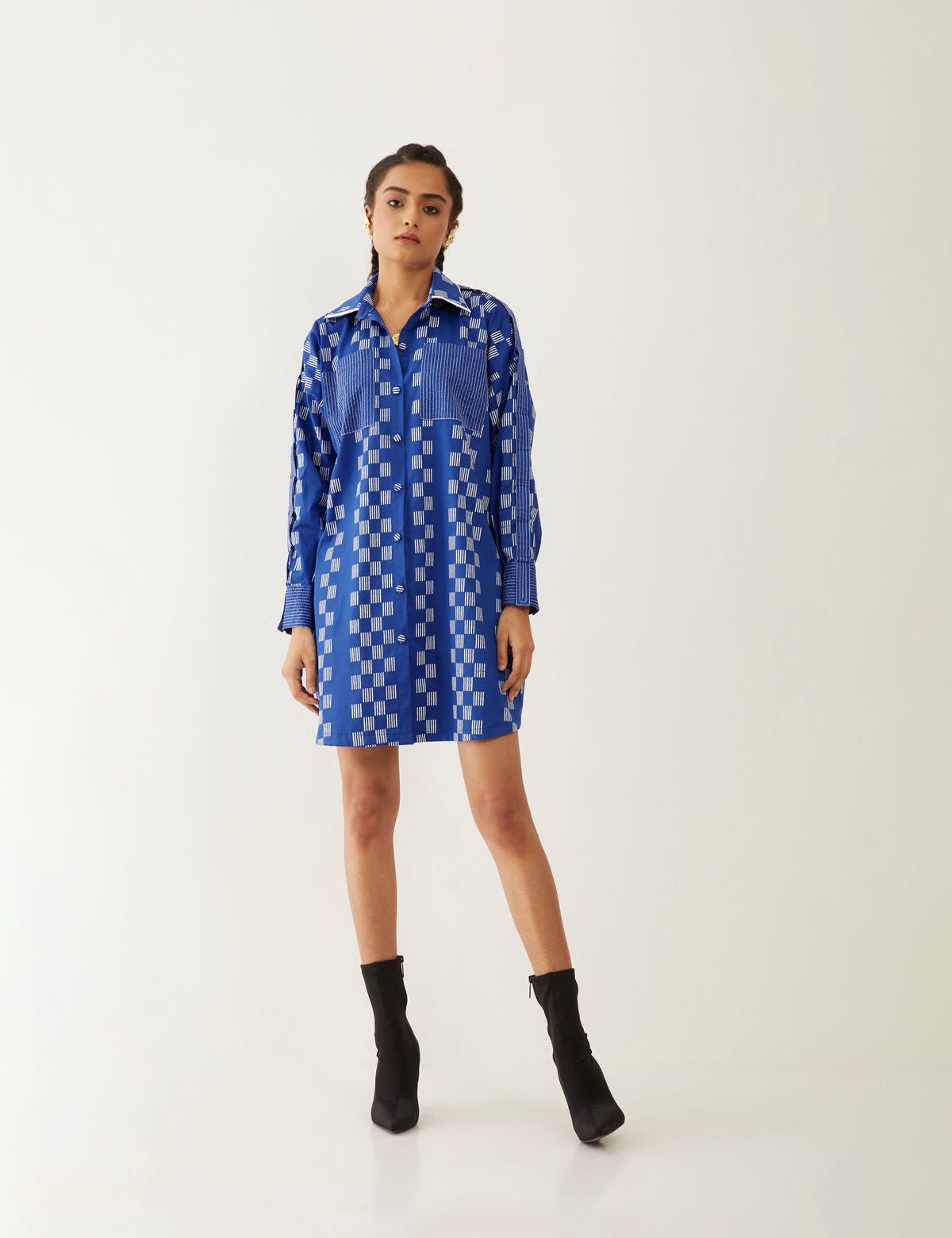 RUBY DRESS - COBALT - image 2