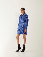 RUBY DRESS - COBALT view 3