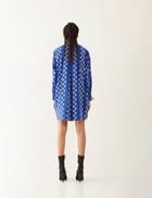 RUBY DRESS - COBALT view 4