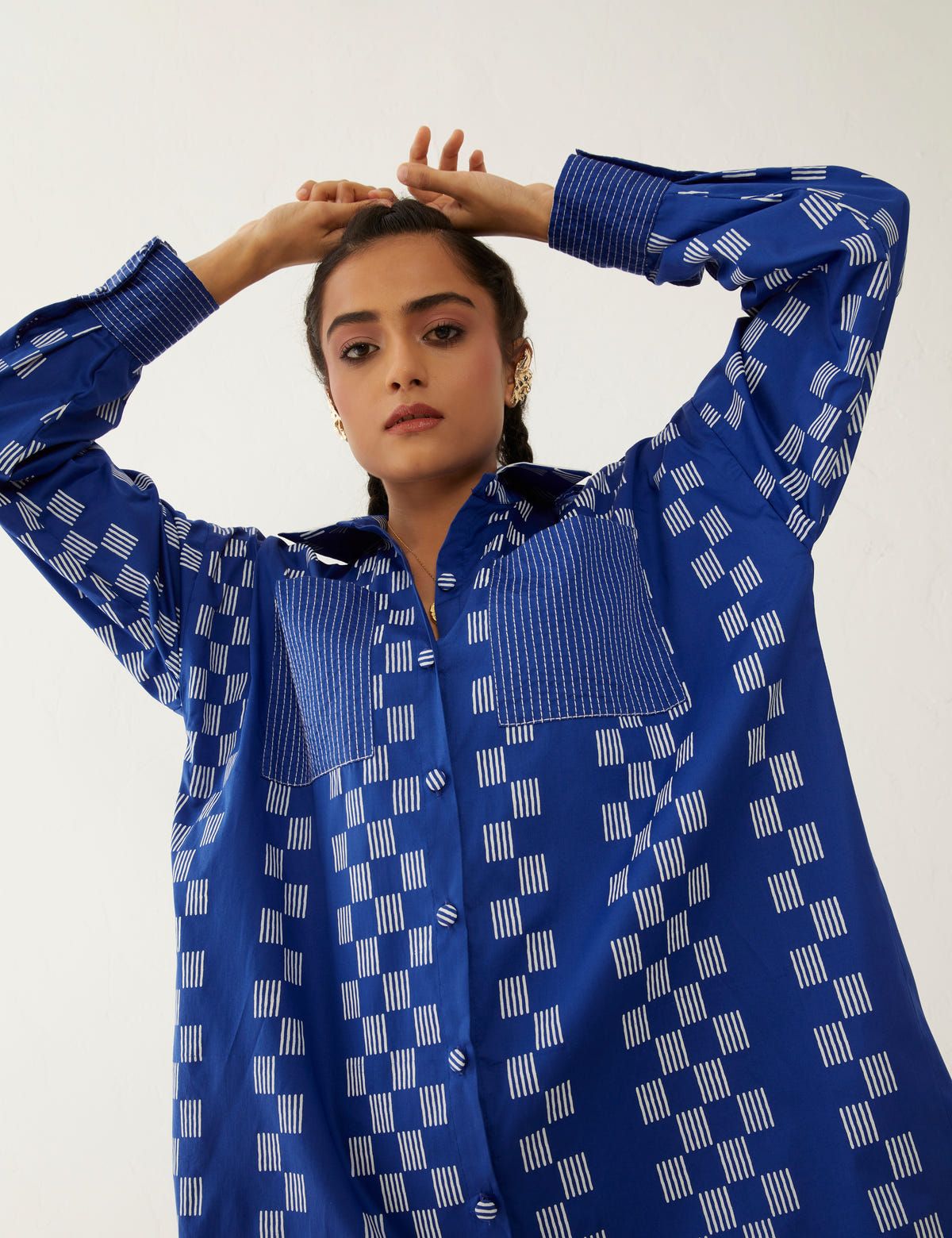 RUBY DRESS - COBALT - image 5