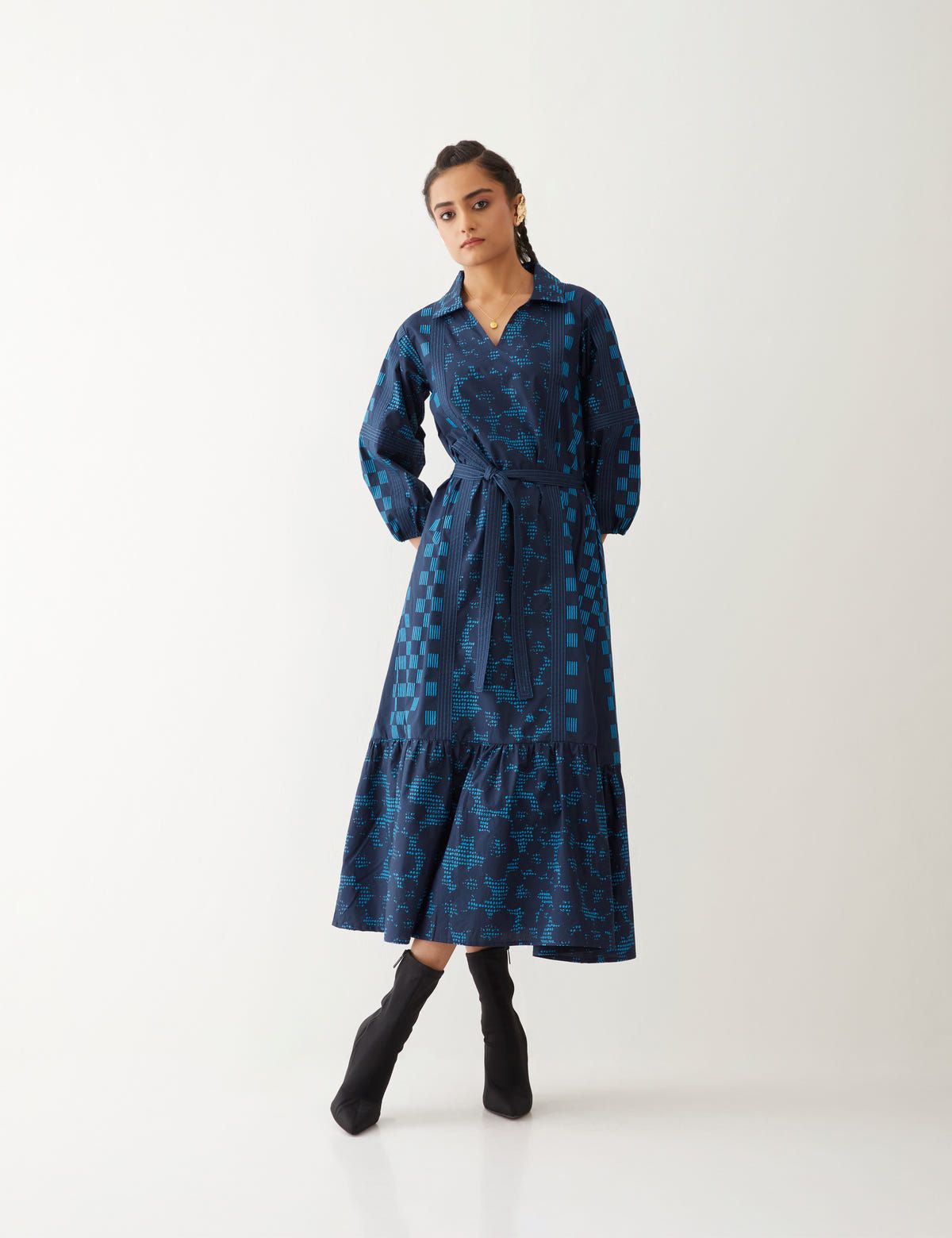MAVI DRESS - NAVY - image 1