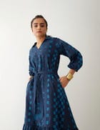 MAVI DRESS - NAVY view 5