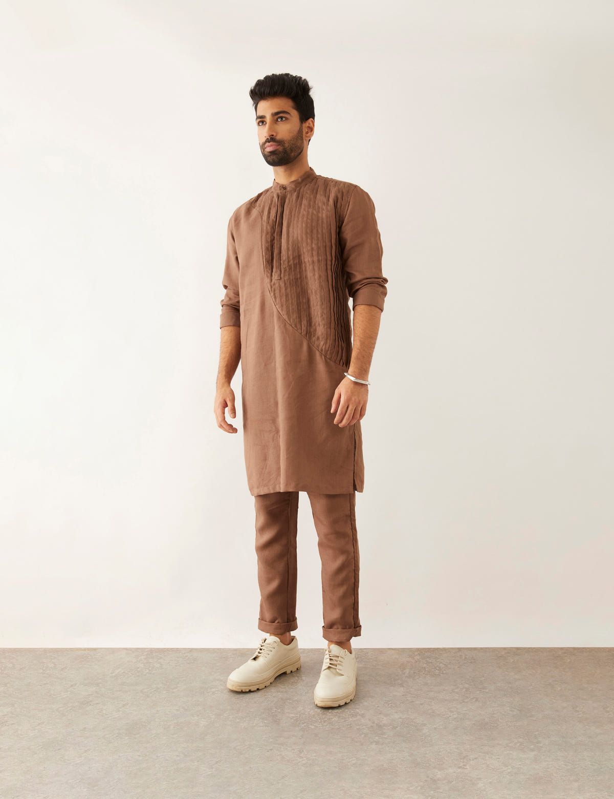 ROAN - KURTA - BROWN - image 4