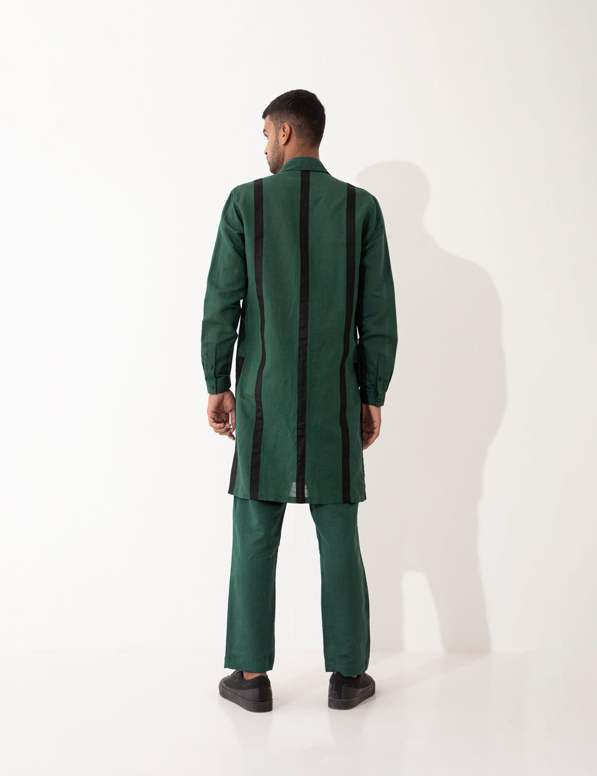 KAIN KURTA SET - GREEN - image 6