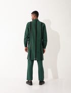KAIN KURTA SET - GREEN view 6
