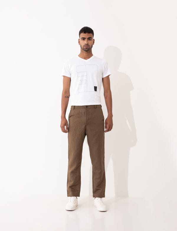 SON OF A NOBLE - SNOB — TOCO TROUSER - BROWN