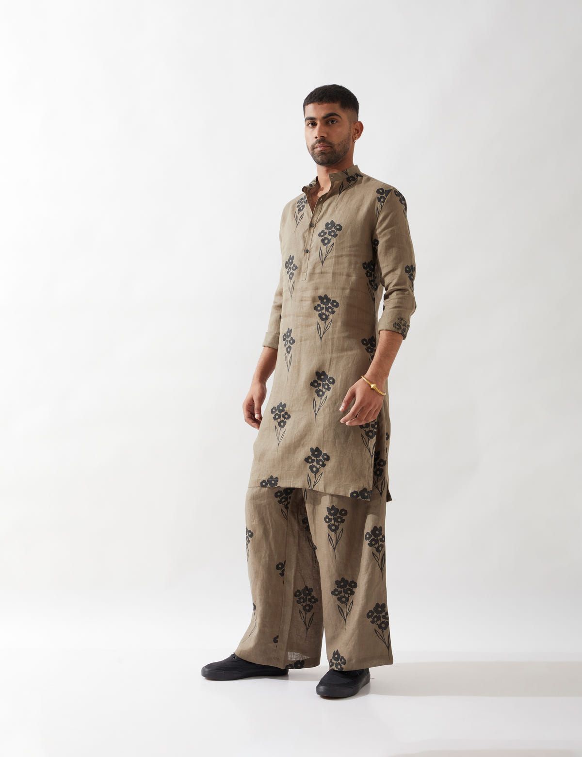 ZAYN FARM KURTA - OLIVE - image 5