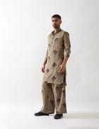 ZAYN FARM KURTA - OLIVE view 5