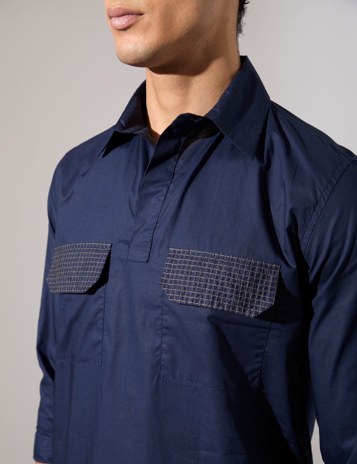 Russell Shirt - Navy - image 5