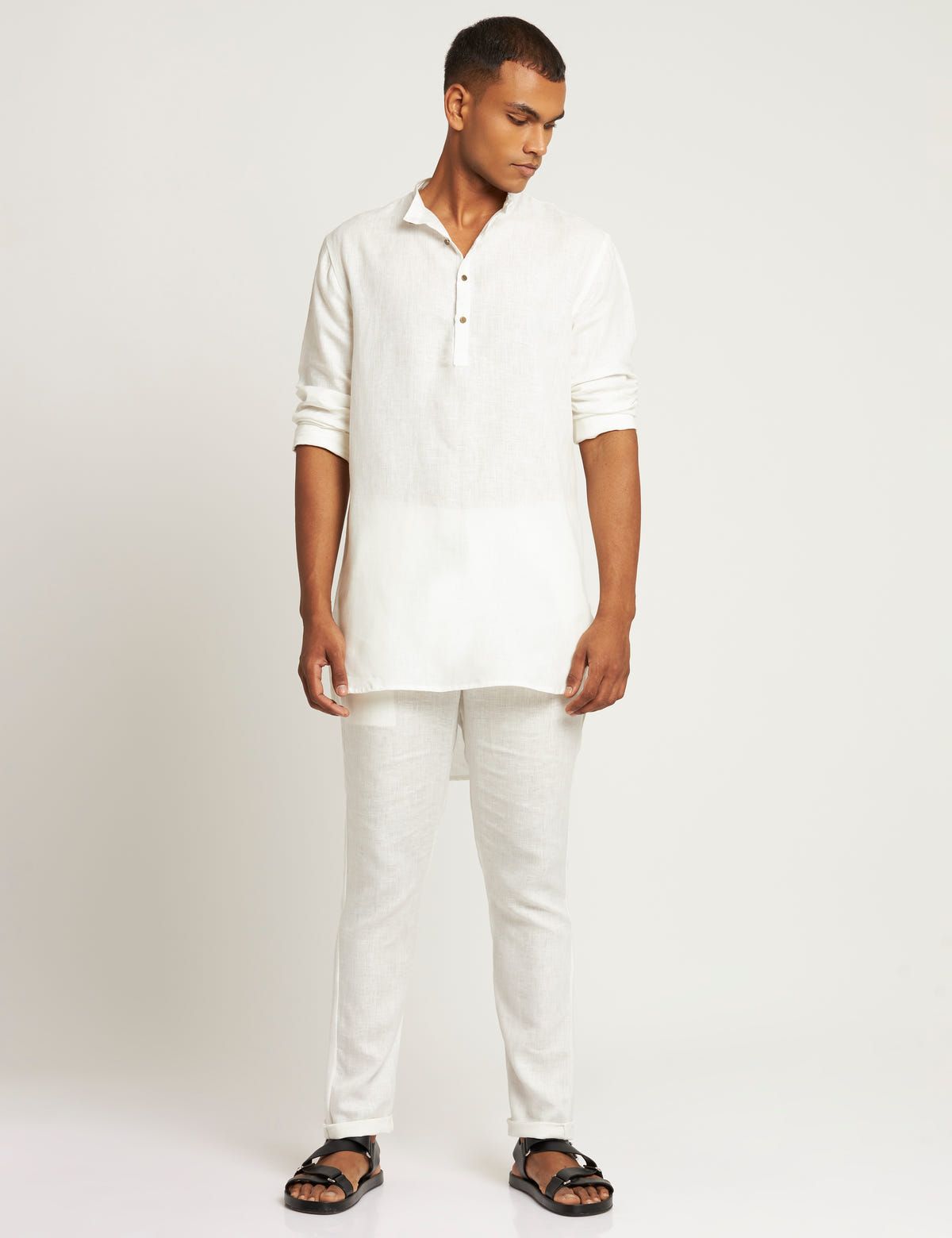 AMBAR KURTA - WHITE - image 2
