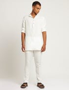 AMBAR KURTA - WHITE view 2