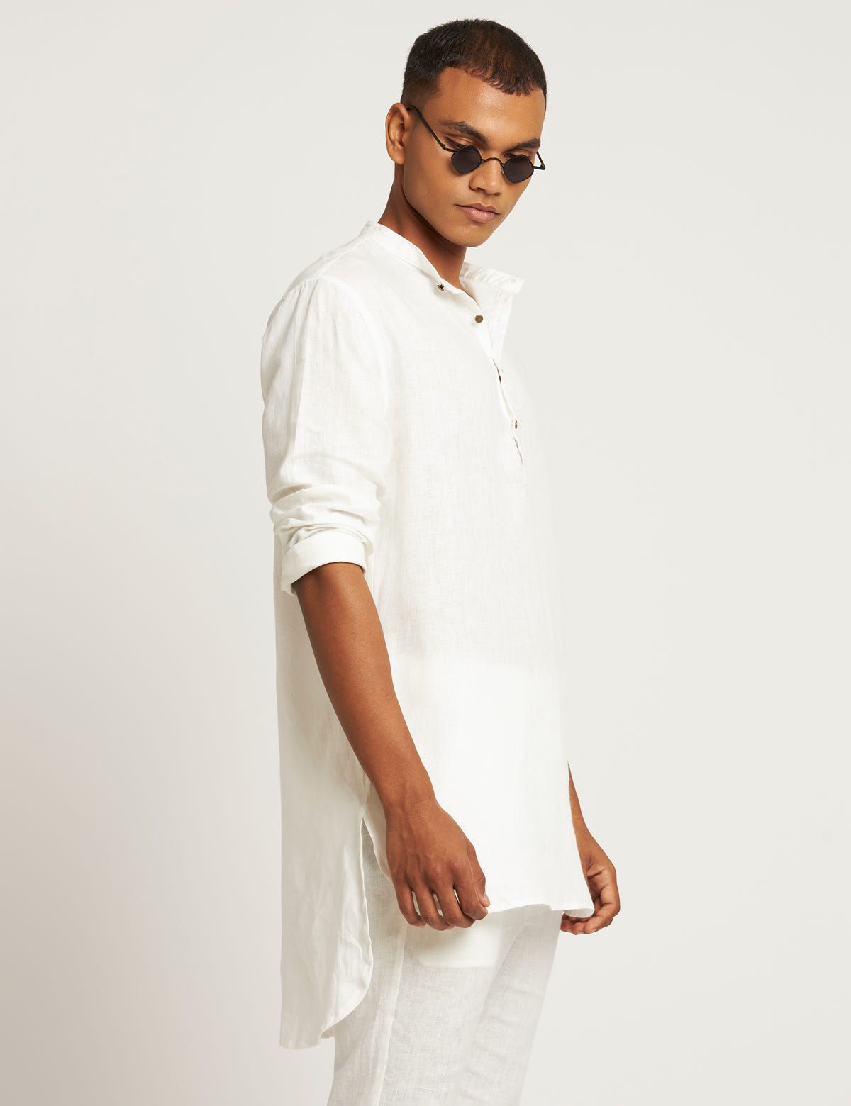 AMBAR KURTA - WHITE - image 3