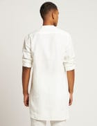 AMBAR KURTA - WHITE view 4