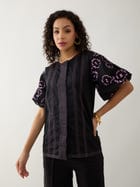 SAMUI SHIRT - BLACK view 2