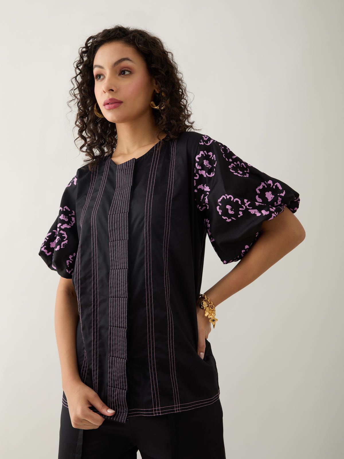 SAMUI SHIRT - BLACK - image 3