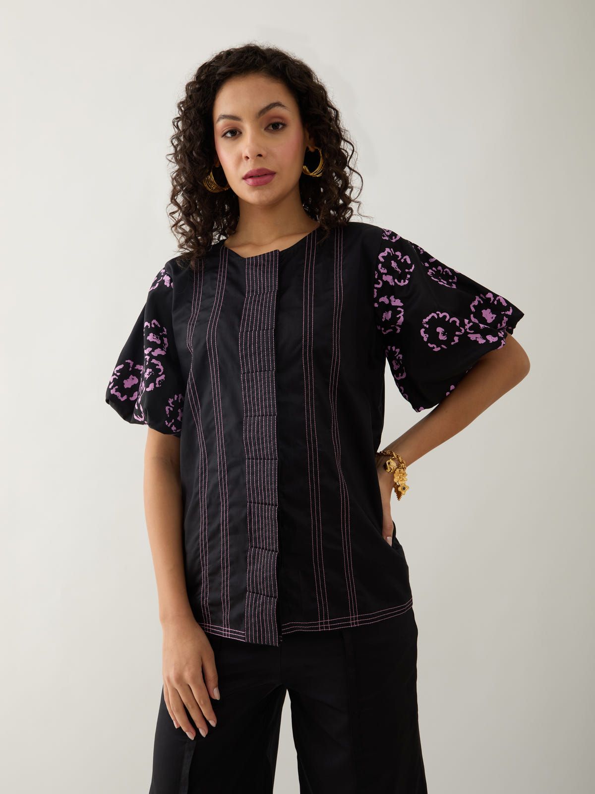 SAMUI SHIRT - BLACK - image 7
