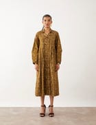 YOKO DRESS - OLIVE view 2