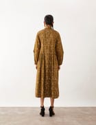 YOKO DRESS - OLIVE view 4